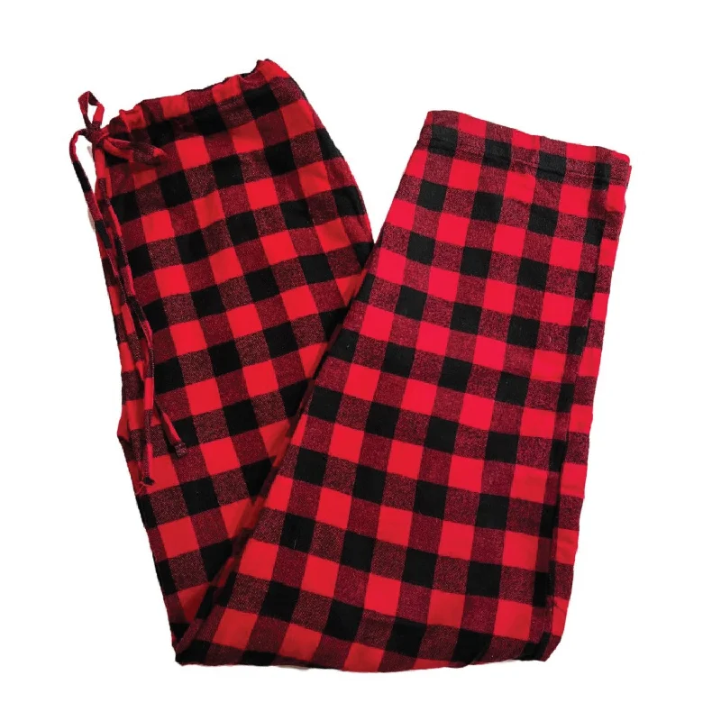 501 / Flannel Lounge Pants in Red & Black