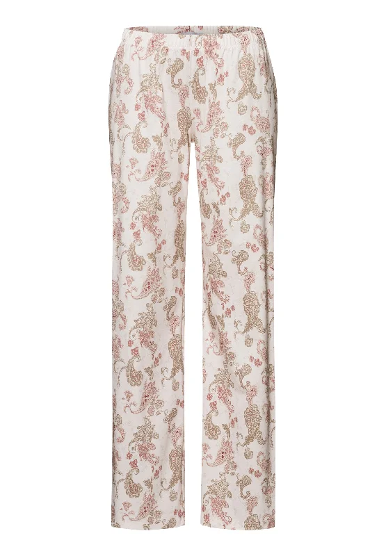 Loungy Nights Knit Pants | Rose Paisley 76492-2869