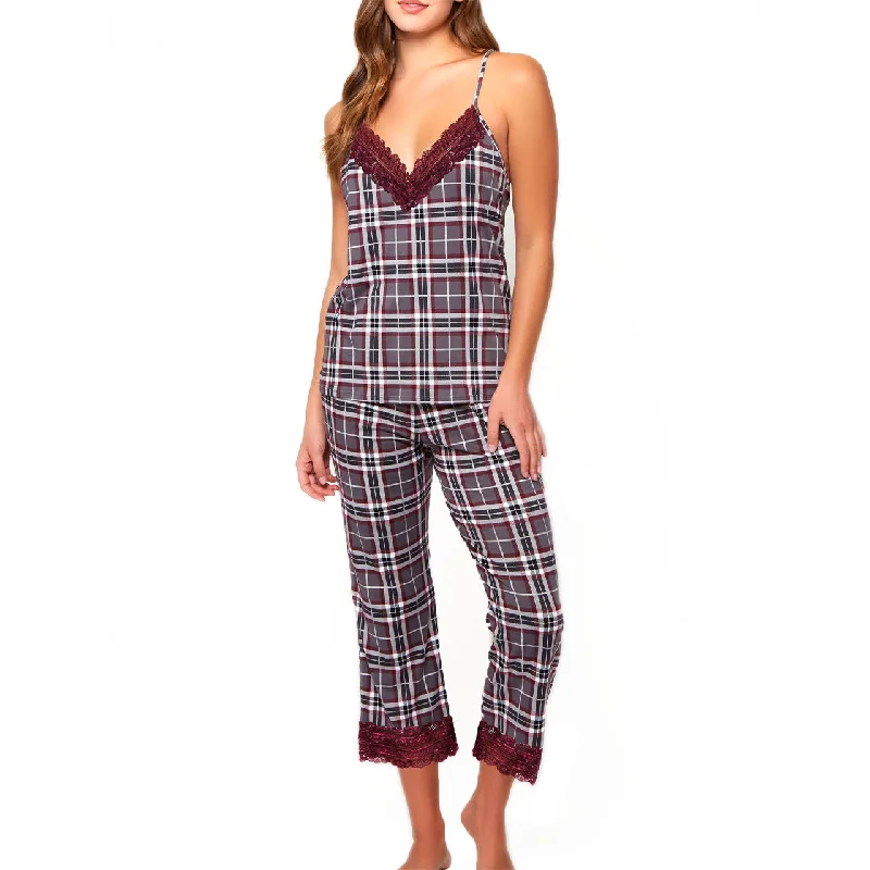 Plaid Pants Set