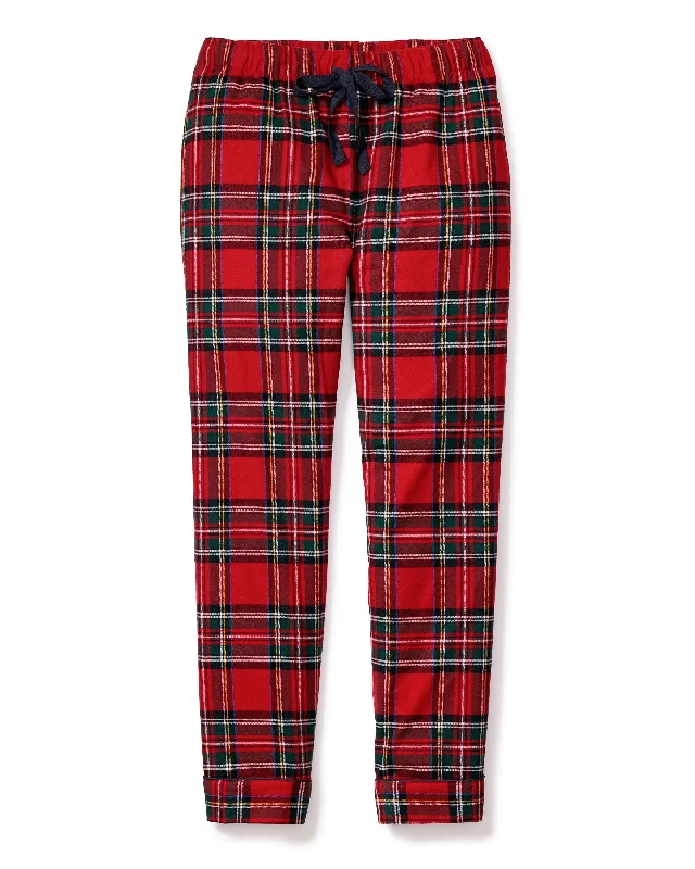 Women's Brushed Cotton Pants in Imperial Tartan