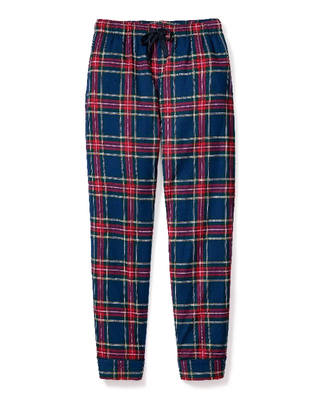 Women's Brushed Cotton Pants in Windsor Tartan