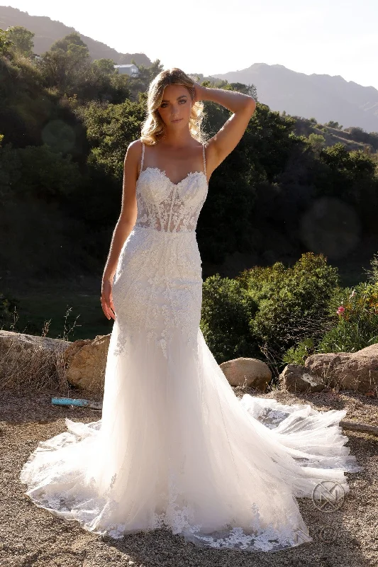 Nox Anabel -JE1014L Sweetheart Neck Corset Bridal Dress