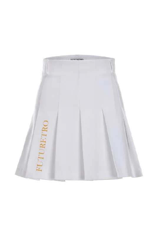 (WOMEN) MINI PLEATS SKIRT