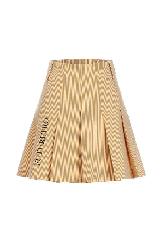 (WOMEN) MINI PLEATS SKIRT