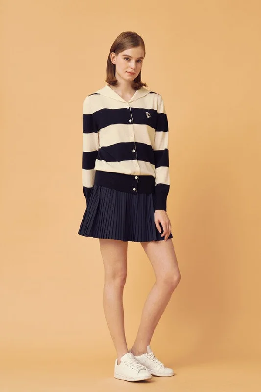 PLEATS MINI SKIRT