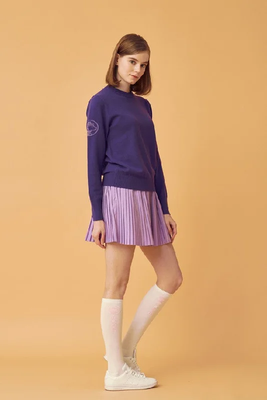 PLEATS MINI SKIRT