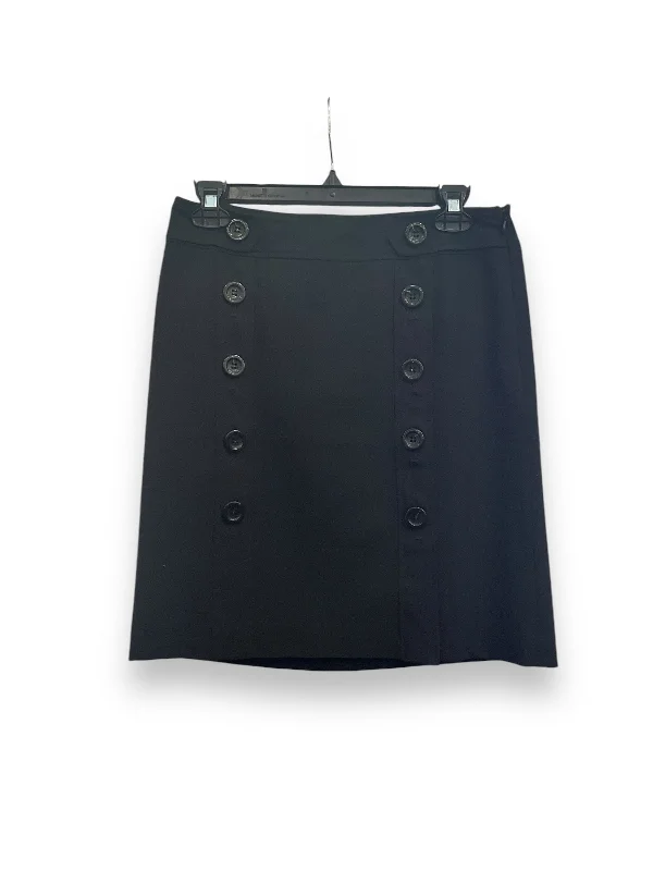 Skirt Mini & Short By Ann Taylor In Black, Size: 4