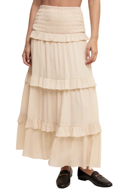 Dreamy Hazy Maxi Skirt