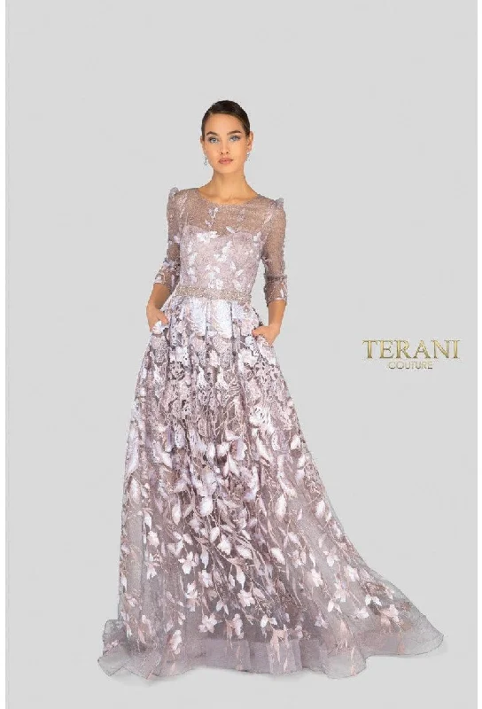 Terani Couture 1913M9408 Long Formal Evening Dress