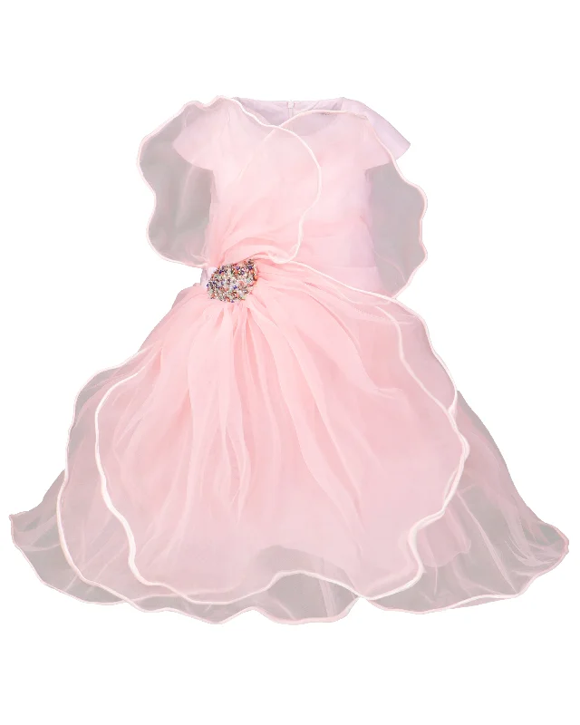 NIKOLIA "Beautiful Madness" Signature Tulle Dress in Pink